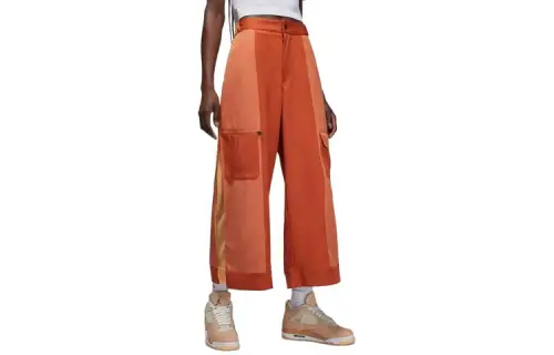 Jordan 23 Engineered Casual Pants Women's Orange Red
