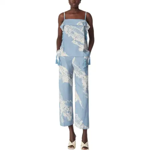 Bottega Veneta SS25 Camisole Women's Blue