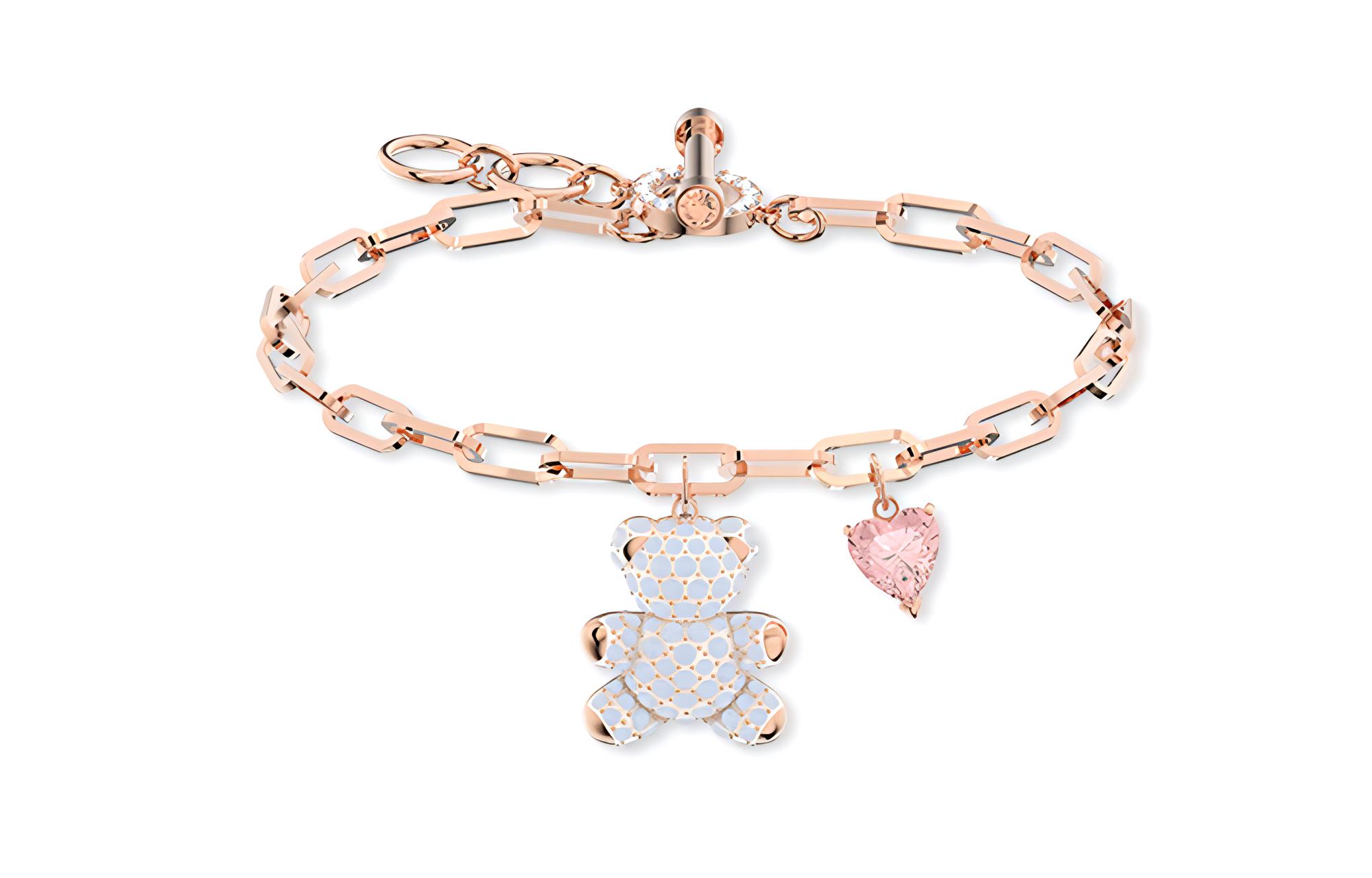 Женские ожерелья Swarovski TEDDY (серебристый) — фото 3