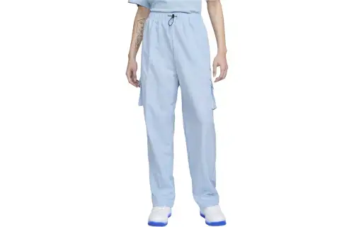 Nike Sportswear Essentials Casual Pants Women's Light Blue Gray
