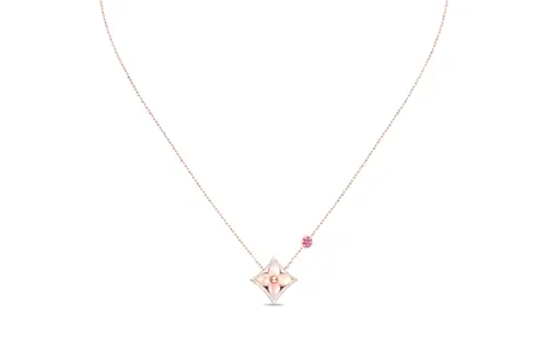 LOUIS VUITTON Necklaces Women's Rose Gold