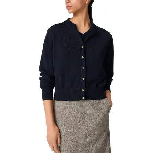 Bottega Veneta SS25 Casual Suit Women's Two Piece Set Marine Blue