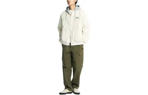 New Balance Jackets & Coats Unisex Milk White