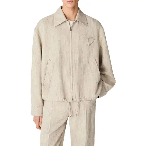Bottega Veneta SS25 Jackets & Coats Men's Gray