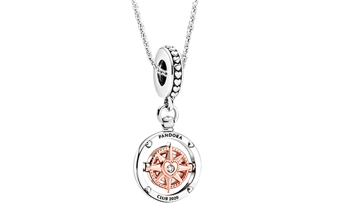Женское колье Pandora 925 (серебряное)