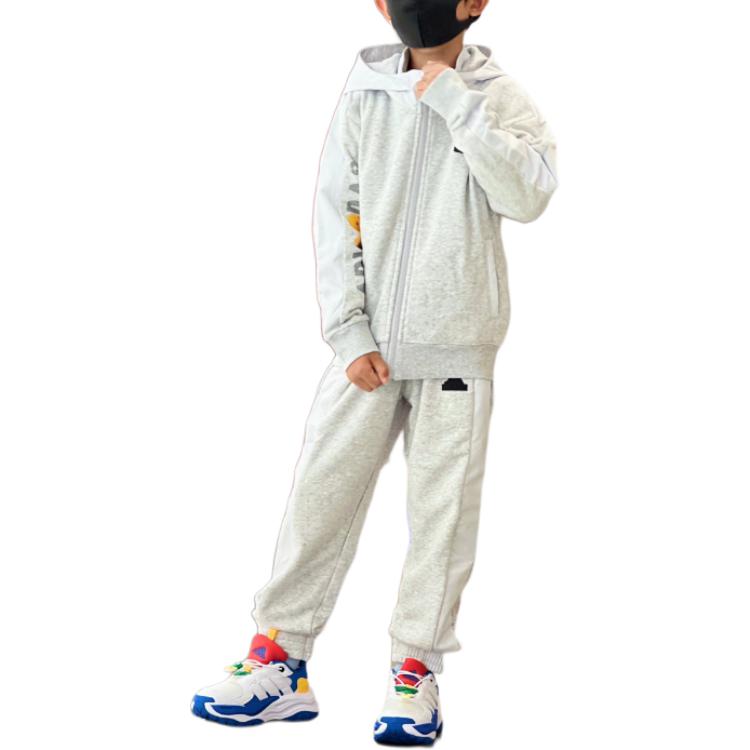 Детский костюм adidas (серый)