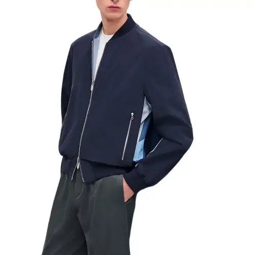 HERMES SS25 Jackets & Coats Men's Blue