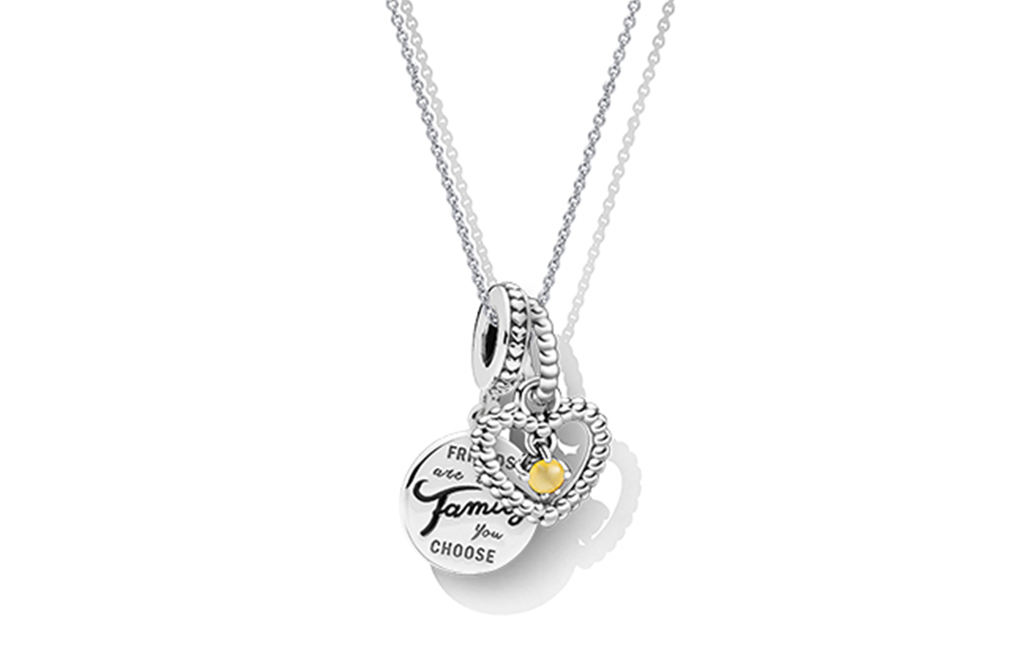 Колье Pandora (серебряное)
