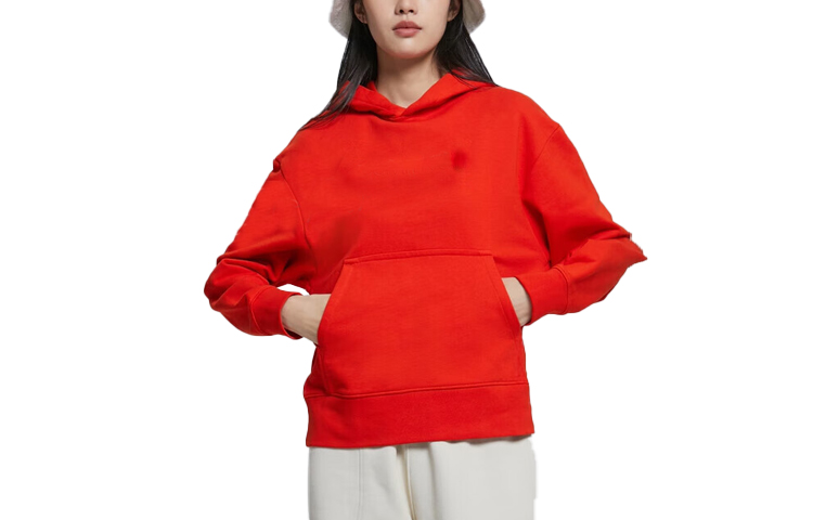 Женское худи CALVIN KLEIN (оранжевое)