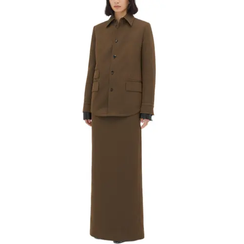 Bottega Veneta FW24 Shirt Women's Dark Heather Gray