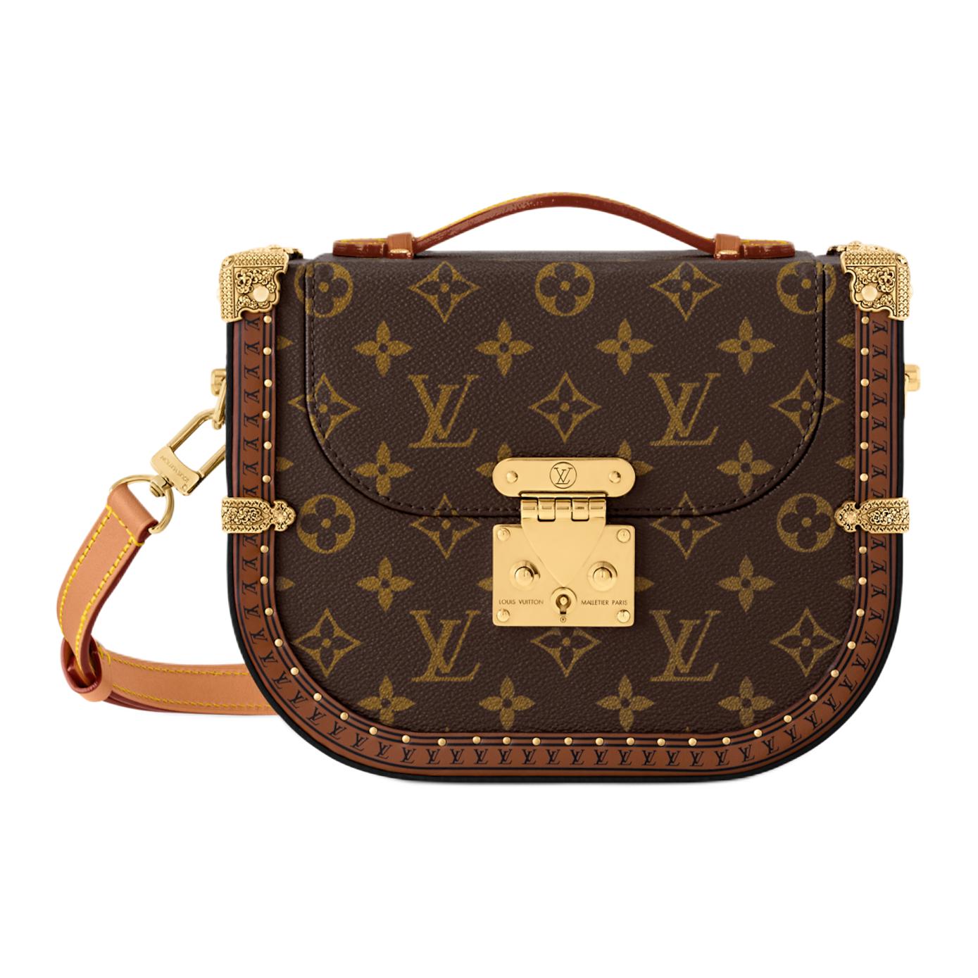 Мужская сумка Louis Vuitton x Nigo MontsourisTrunk (коричневая)