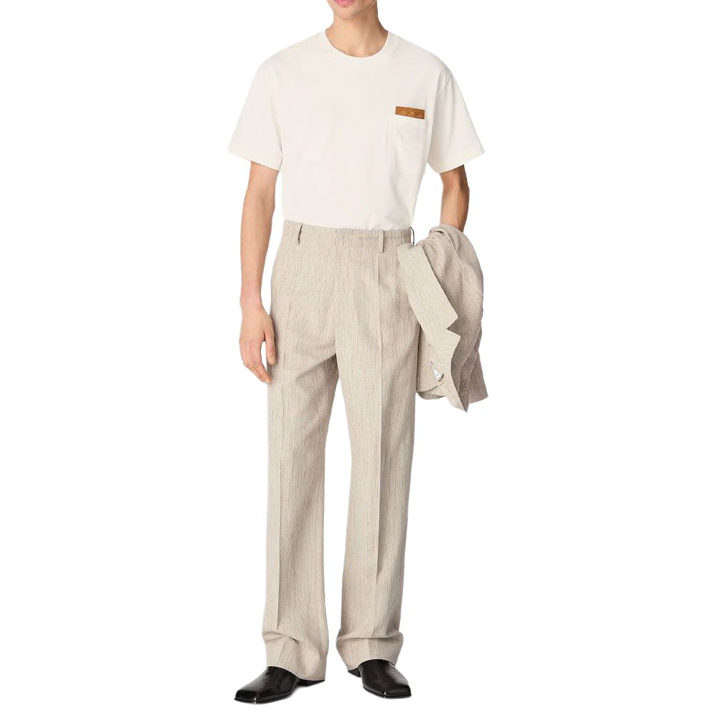 Мужские штаны Bottega Veneta SS25 (серые)