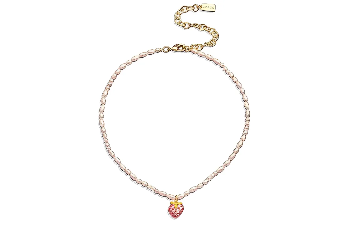 COACH Necklaces Women's Rose Gold