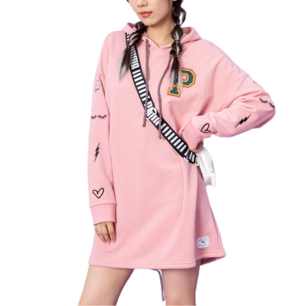 Puma x Sue Tsai hooded sweatshirt style dress