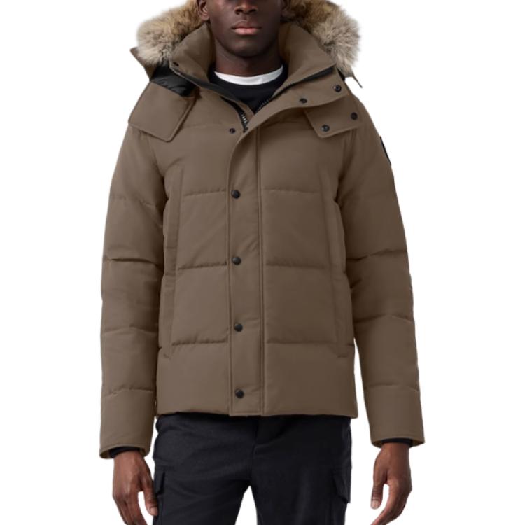 Мужская куртка Canada Goose Wyndham (коричневая)