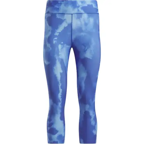 Reebok Identity Training Capri Leggings Sports Pants Women's Blue