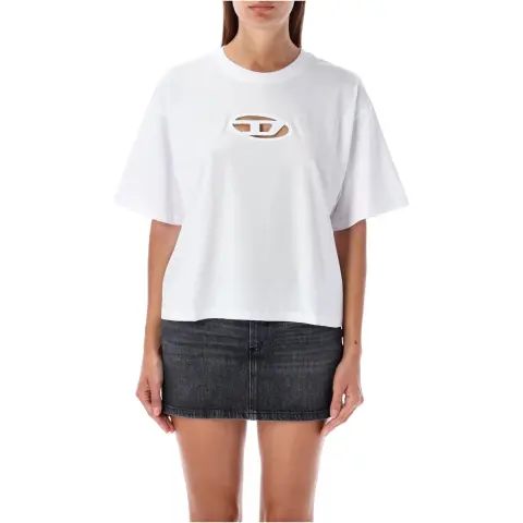 DIESEL T Buxt Crop Od Boxy T Shirt