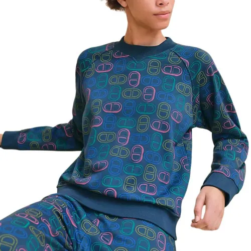 HERMES SS24 Sweatshirt Women's Abyss Blue