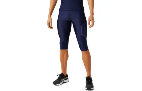 ASICS Sports Shorts Men's Blue Moderate
