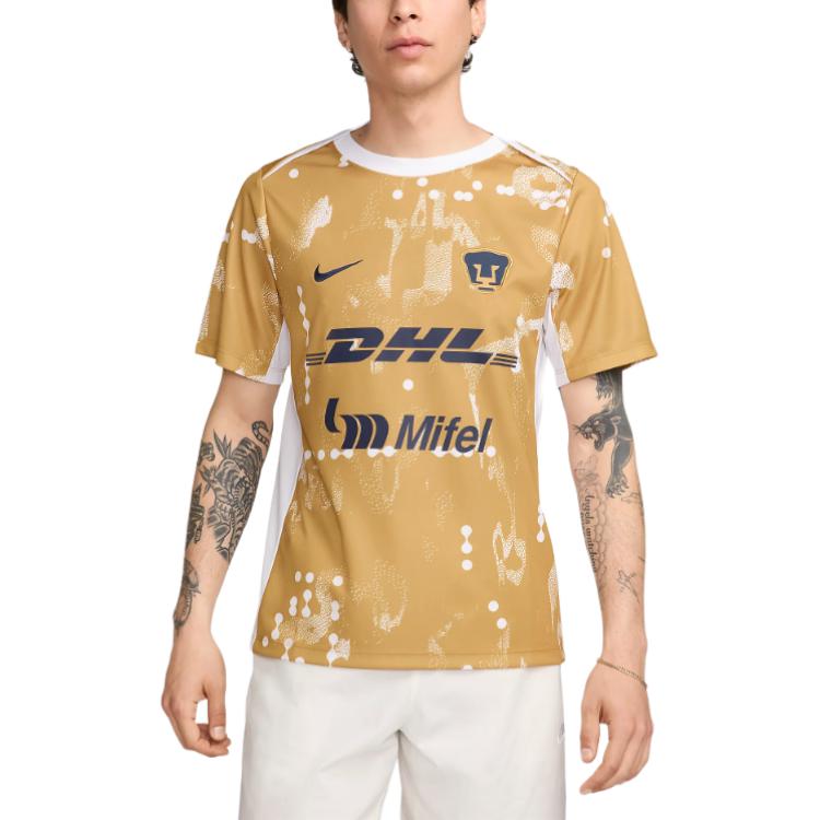 Nike Pumas Unam Academy Pro Men's Nike Dri-FIT Soccer Short-Sleeve Pre-Match Top