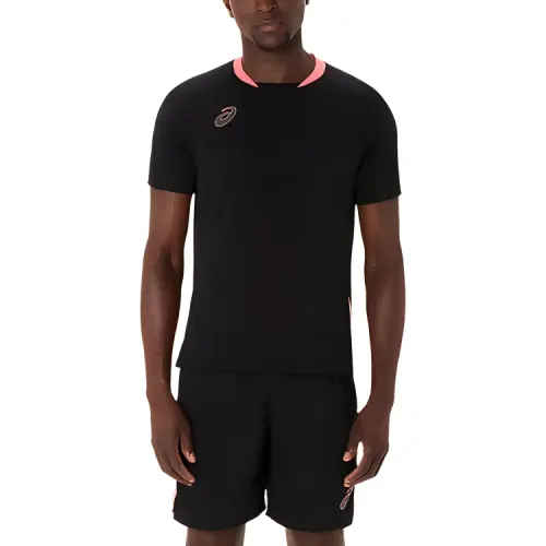 ASICS T Shirts Men's Black Other