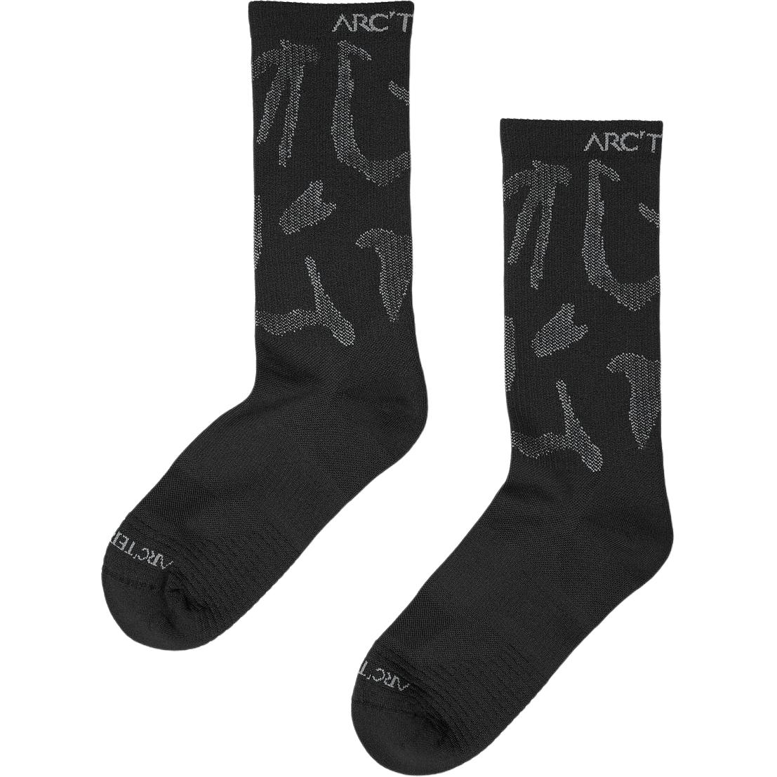 Arc’teryx Crew Socks Unisex 1 Pack White/pearl Grey