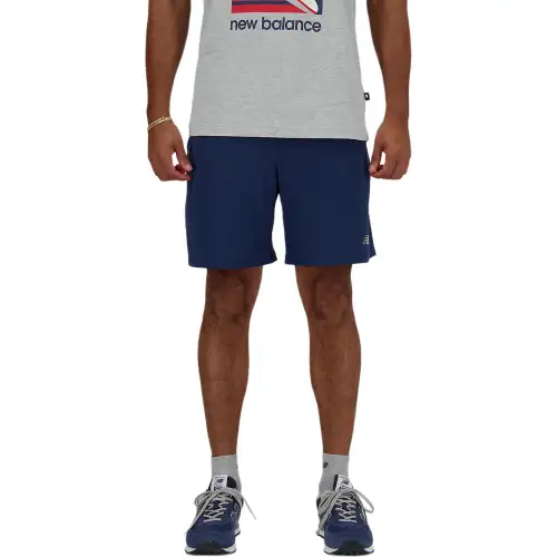 New Balance Sport Essentials Casual Shorts Men's Marine Blue