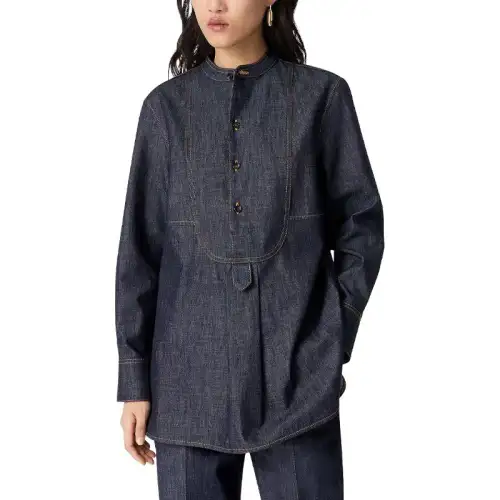 Bottega Veneta FW25 Shirt Women's Indigo