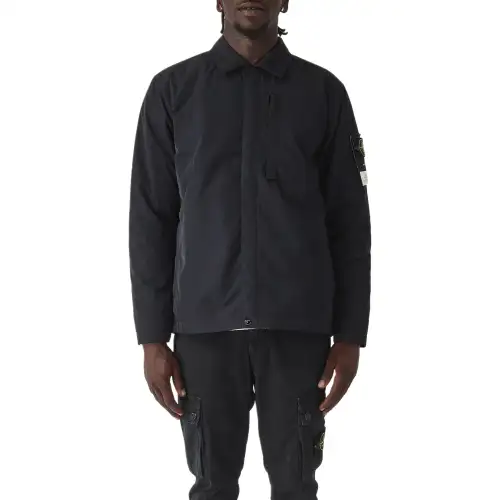 STONE ISLAND Long-Sleeved Twill Jacket