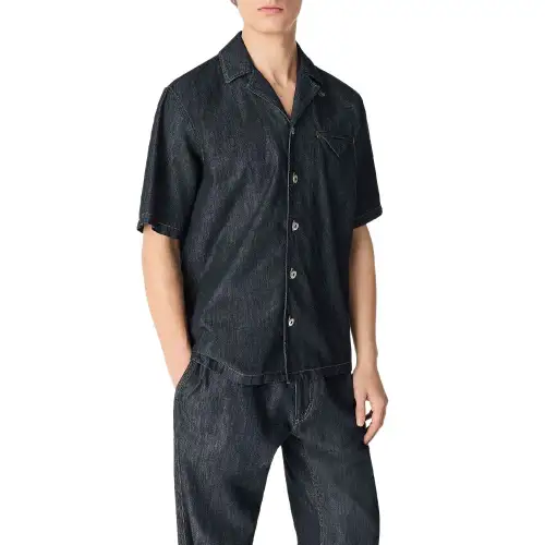 Bottega Veneta SS25 Shirt Men's Indigo