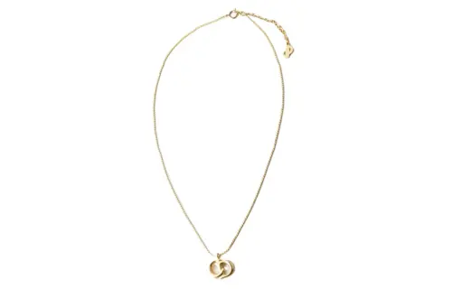 DIOR Gold Plated Necklaces Women's Gold