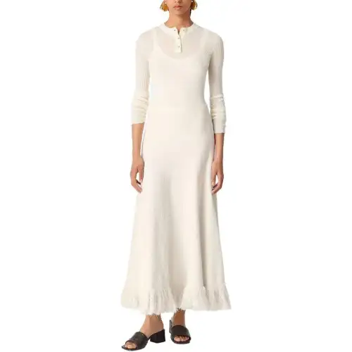 Bottega Veneta Bouclé Skirt
