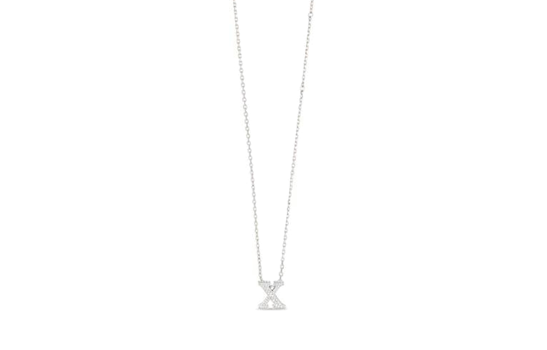 Balenciaga 925 Sterling Silver Necklaces Women's Silver