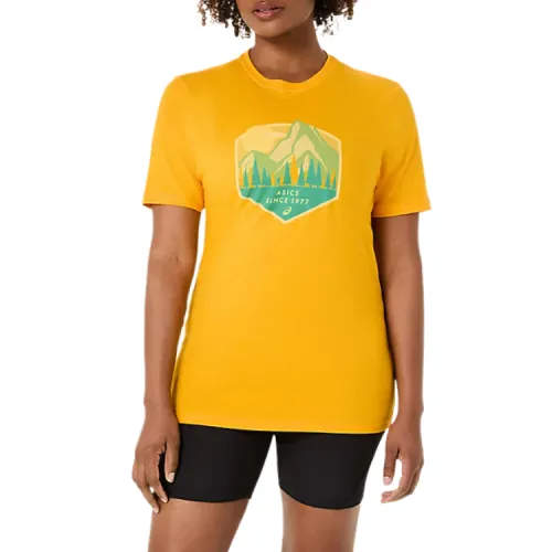 Asics Unisex Short Sleeve1977 MOUNTAIN T Shirt Unisex