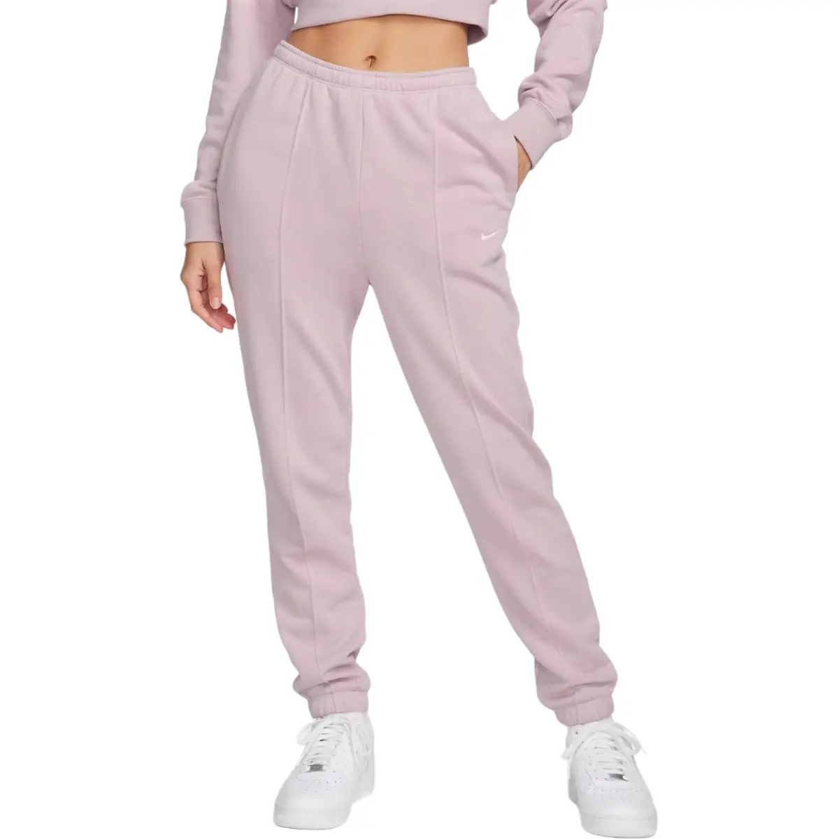 Nike Knitted Sweatpants Women's Pink