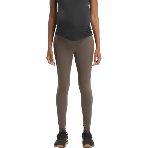 Reebok Lux Maternity Leggings Women's Tea Brown