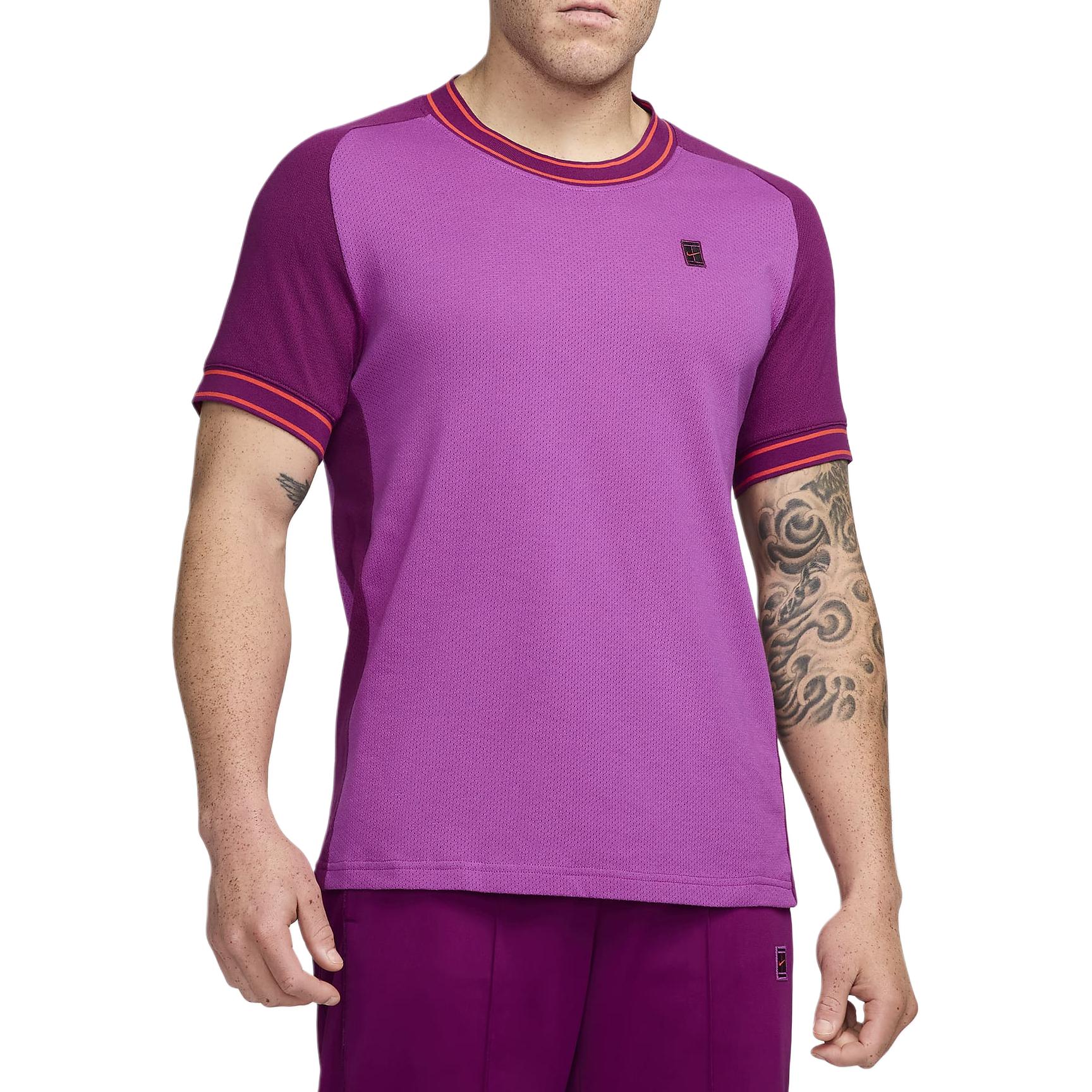 Nike Court Heritage Men’s Short-Sleeve Tennis Top