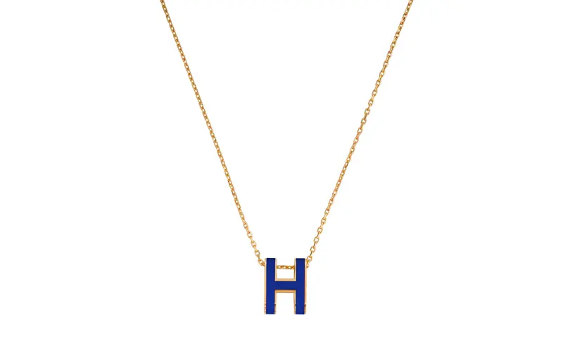 HERMES POP H Metal Necklaces Women's