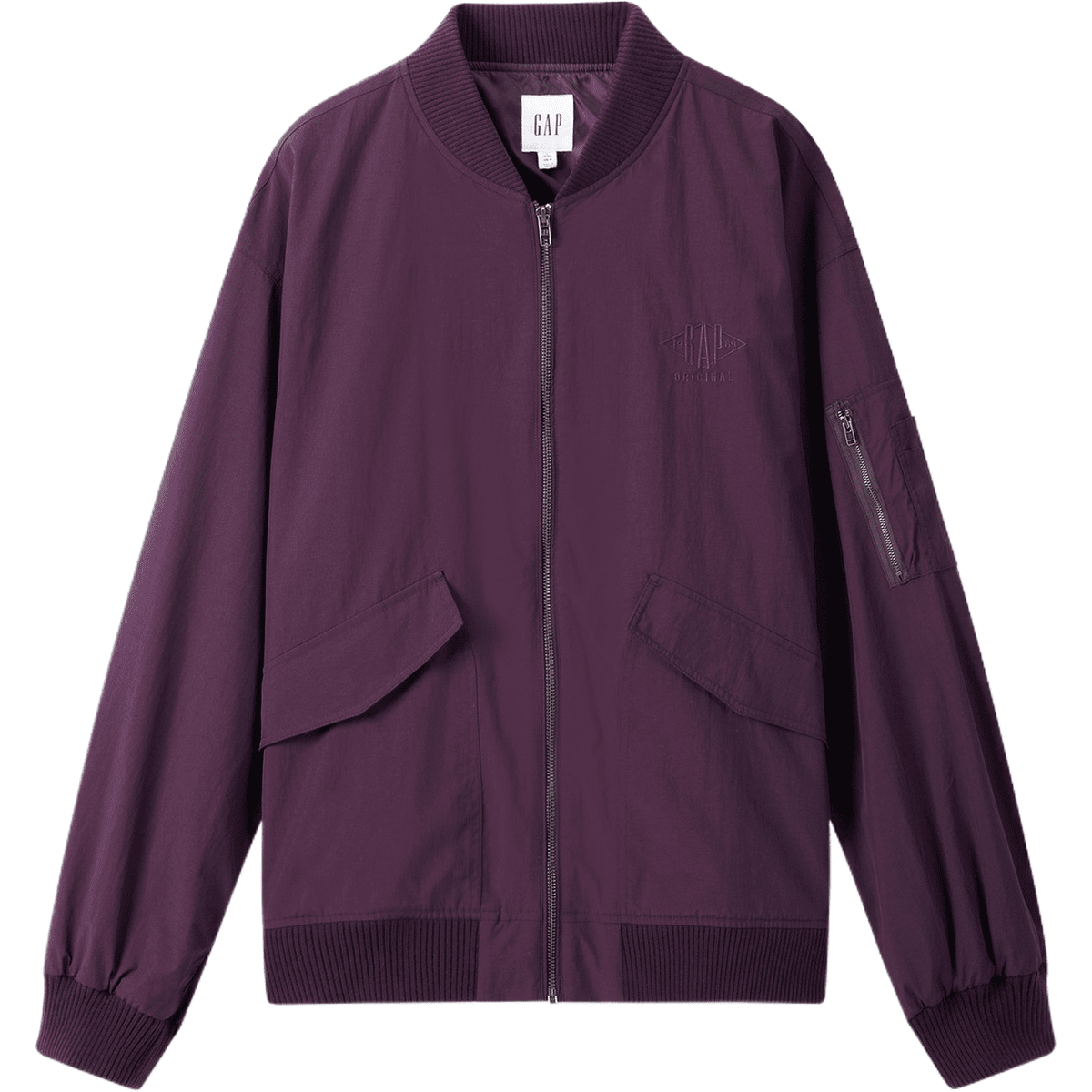 Куртка GAP Bomber Jacket (однотонная)