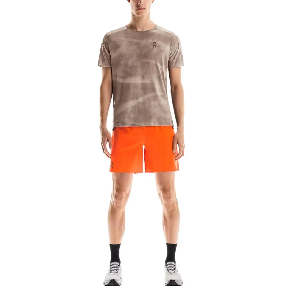 On Performance T AOP T Shirt Men's Graphite Gray/Black