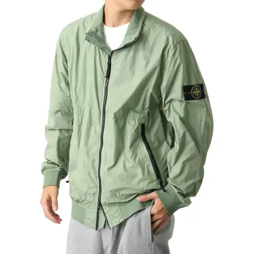 STONE ISLAND Jackets & Coats Unisex Green