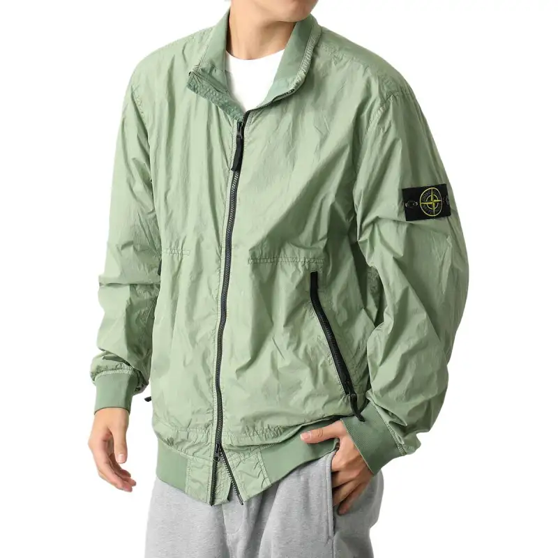 STONE ISLAND Jackets & Coats Unisex Green