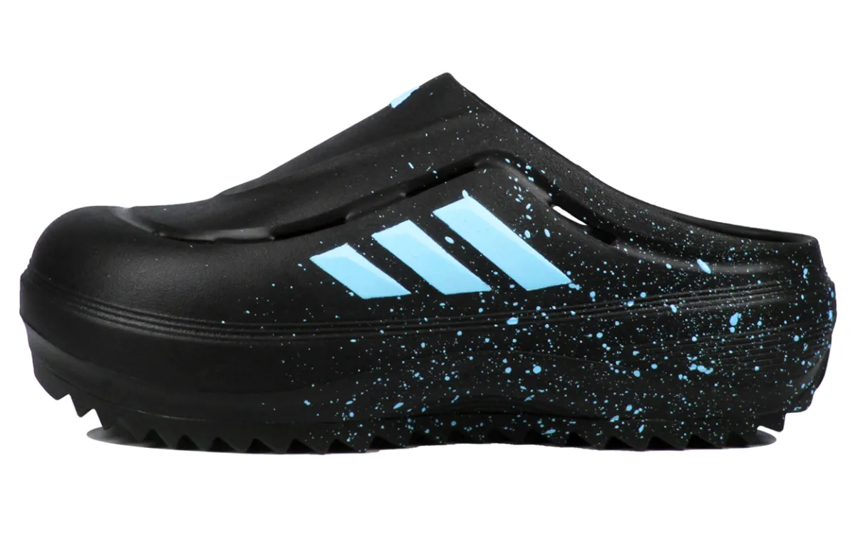 Adidas OZWAVE CLOG Abrasion Resistant Abrasion Resistant Closed Toe Slippers Unisex Black Blue