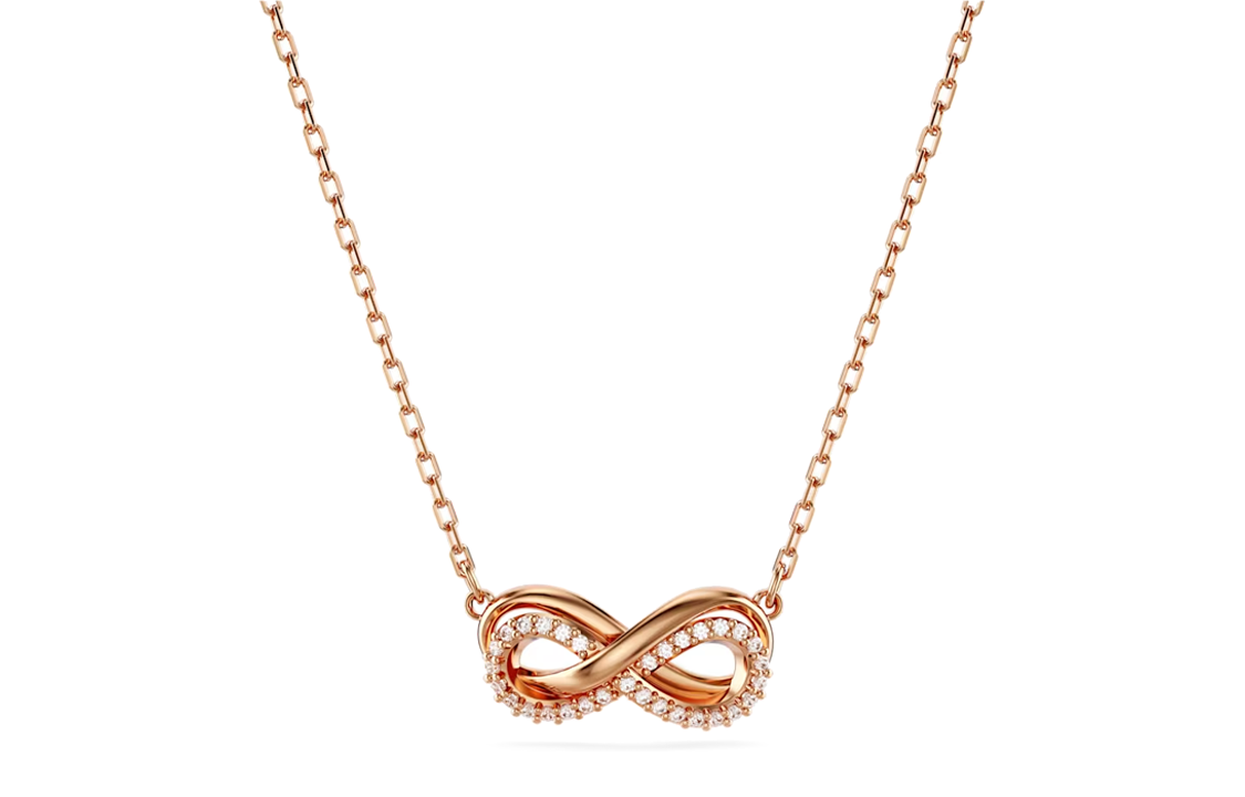 Женское necklace Swarovski Hyperbola (розовое золото)