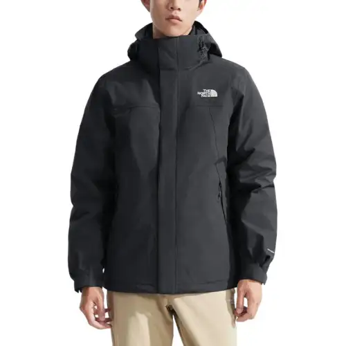 THE NORTH FACE Urban Exploration Waterproof And Windproof To Keep Warm Windbreaker Jacket Men's Gray