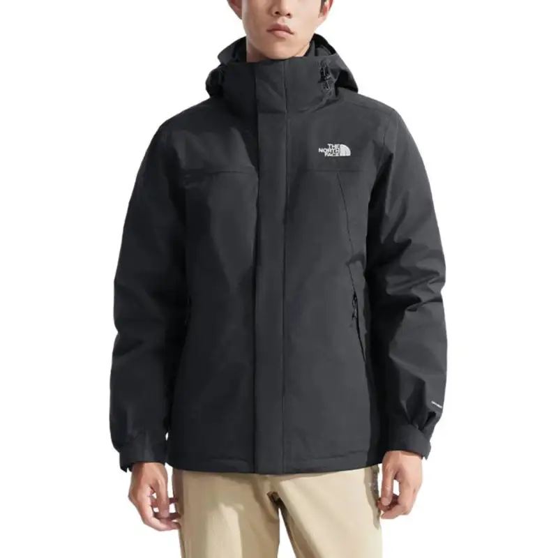 THE NORTH FACE Urban Exploration Waterproof And Windproof To Keep Warm Windbreaker Jacket Men's Gray