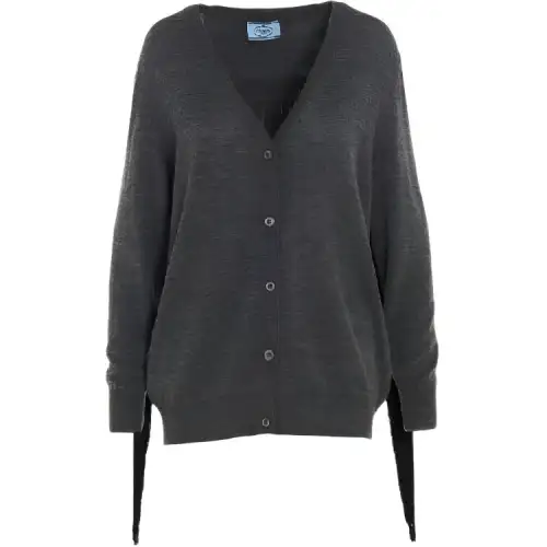 PRADA Loose Fit Sweater Women's Gray