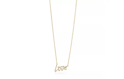 TIFFANY & CO. Paloma's Graffiti 18K Gold Necklaces Women's Gold