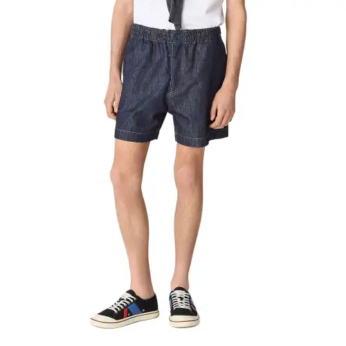 Bottega Veneta SS25 Denim Shorts Men's Indigo