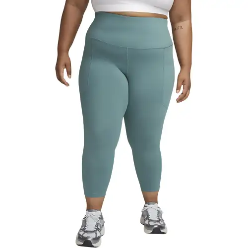 Nike One Women's High-Waisted 7/8 Leggings With Pockets Plus Size